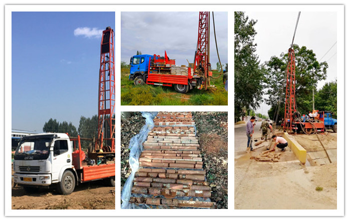 東風天錦6驅(qū)汽車鉆機
